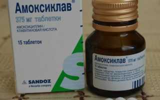 Амоксиклав при цистите